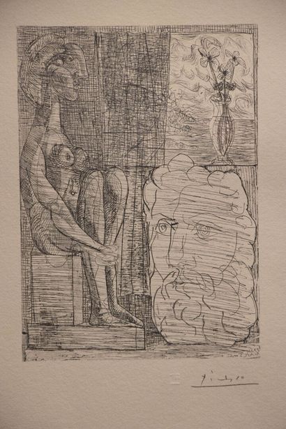 Pablo PICASSO ( 1881-1973) d'après
Marie...