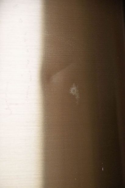 Lampe en laiton et abat-jour laiton.
Années...