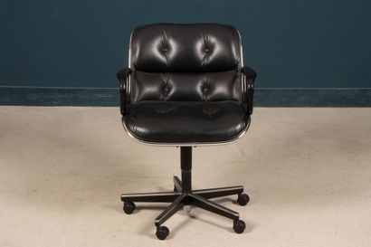 Charles POLLOCK (1930-2013) designer,
Fauteuil...