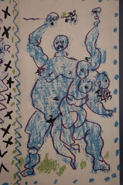 Pablo PICASSO ( 1881-1973) d'après 
Dessins...