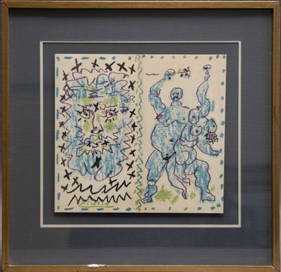 Pablo PICASSO ( 1881-1973) d'après 
Dessins...