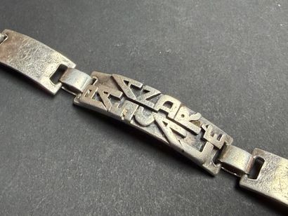 Jean DESPRES (1889-1980)
Bracelet gourmette...