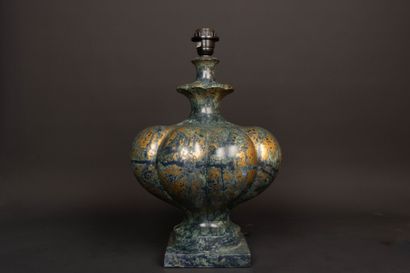 Maison CHAUMETTE: Ceramic lamp base imitating...