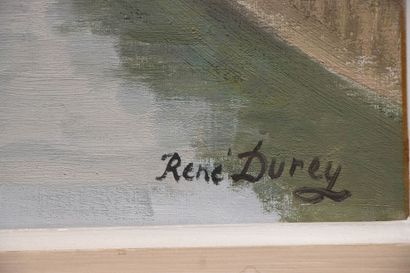 René DUREY (1890-1959)
Pont de Paris
Huile...