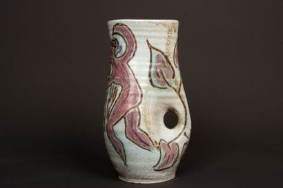 ACCOLAY. 
Vase en céramique émaillée à décor...
