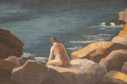 Paul-Emile PISSARRO (1884-1972). 
Bathers.
Large...