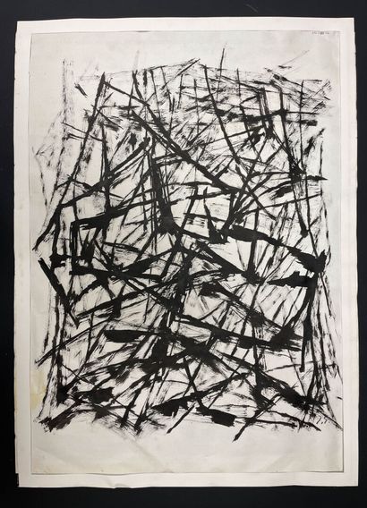 Jacques GERMAIN (1915-2001). 
Untitled. 
Ink...