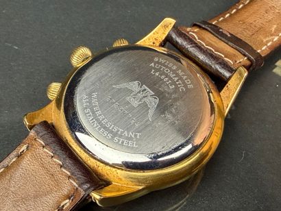 LONGINES 
Montre d'homme « HERITAGE » chronographe,...