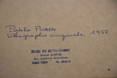 Pablo PICASSO ( 1881-1973) d'après 
Dessins...