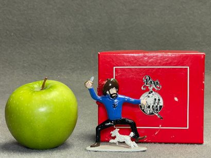 Collection Pixi-Tintin. 
Figurine en métal...