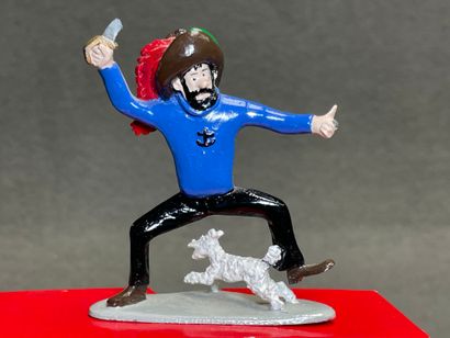 Collection Pixi-Tintin. 
Figurine en métal...