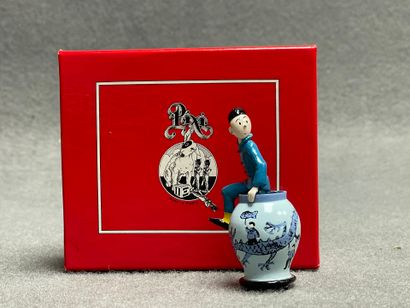 Collection Pixi-Tintin. 
Figurine en métal...