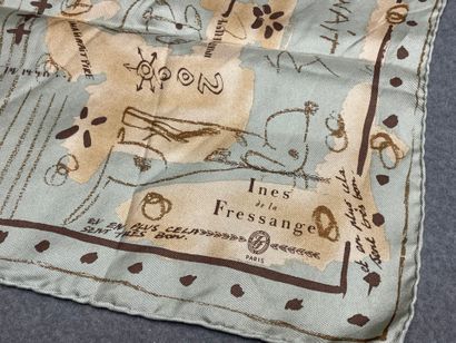 Ensemble de 5 foulards en soie: Ines de la...
