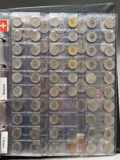Classeur de monnaie de collection: Monaco,...