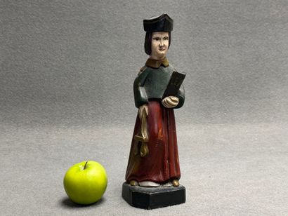 Saint Yves, patron des avocats.
Sculpture...