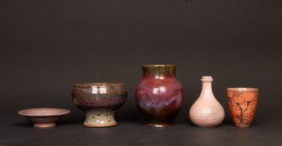 Coupelle, bol, vase, vase soliflore et verre...