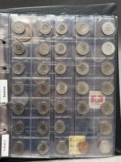 Classeur de monnaie de collection: Monaco,...