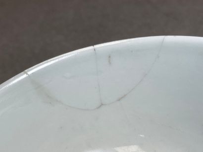 Bol en porcelaine de Chine. à décor de pêches...