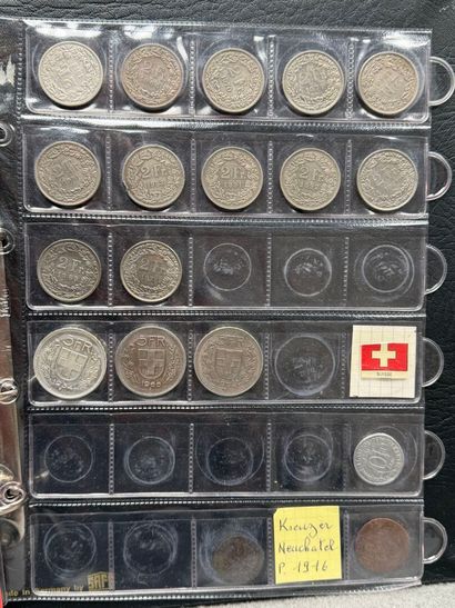 Classeur de monnaie de collection: Monaco,...