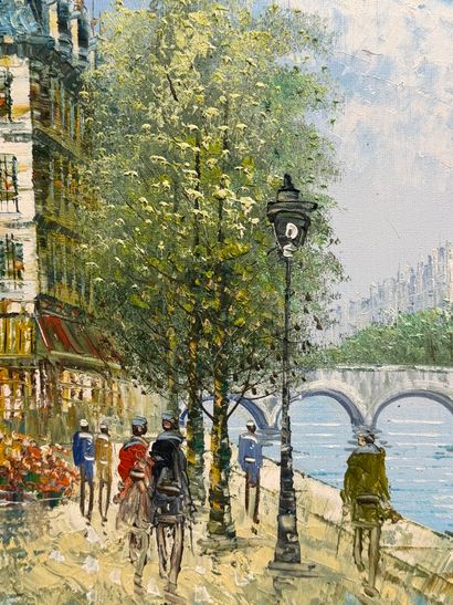 BURNETT ( années 1980)
Vue de Notre Dame...
