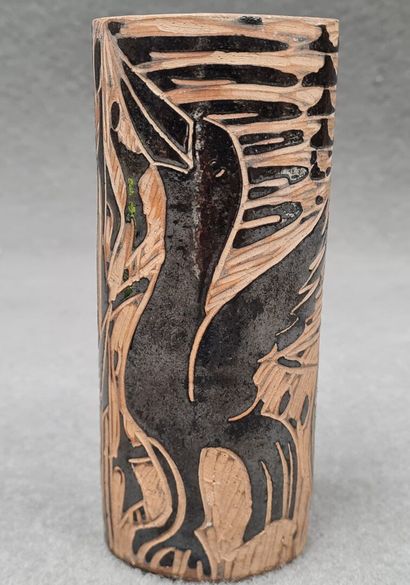 Pedro MERCEDES (1921-2008)
Vase tubulaire....