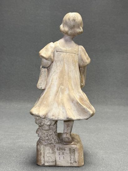 Friedrich Goldscheider (1845 - 1897) éditeur.
Fillette...