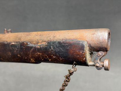 Pistolet d'abordage anglais XIX°
L:42 cm...