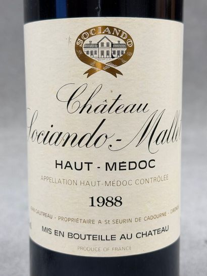 Chateau Sociando-Mallet, Haut-Médoc, 1988,...