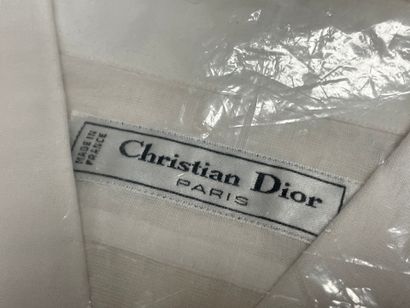 Trois chemises de smoking, Christian Dior,...
