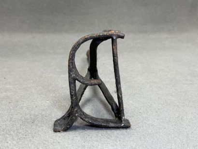 Fer à marquer le bétail en fer forgé
L. :47...