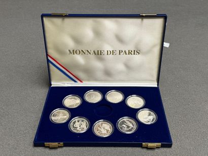 Coffret de la Monnaie de Paris: Albertville...