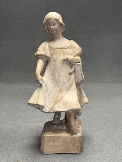 Friedrich Goldscheider (1845 - 1897) éditeur.
Fillette...