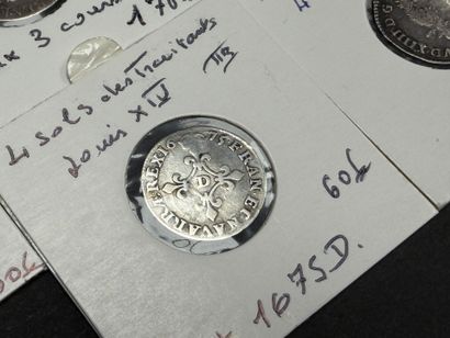 Collection de 5 pièces en argent royales:...