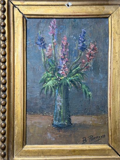 PERRONE XX°
Bouquets de fleurs.
Deux huiles...