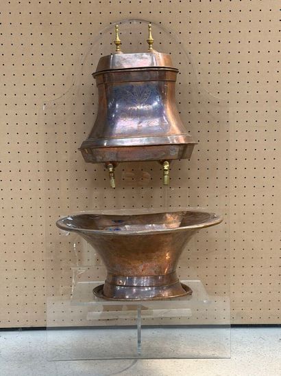 Fontaine en cuivre support plexis
XIX°
115...