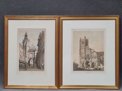 SAGOT
Beffroi d'Auxerrre
Gravure originale...