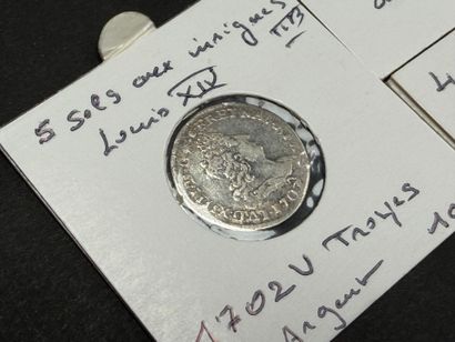 Collection de 5 pièces en argent royales:...