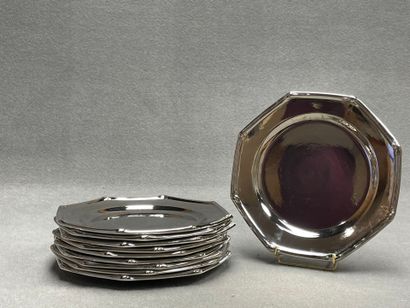 Christian DIOR
Dix assiettes en faïence effet...