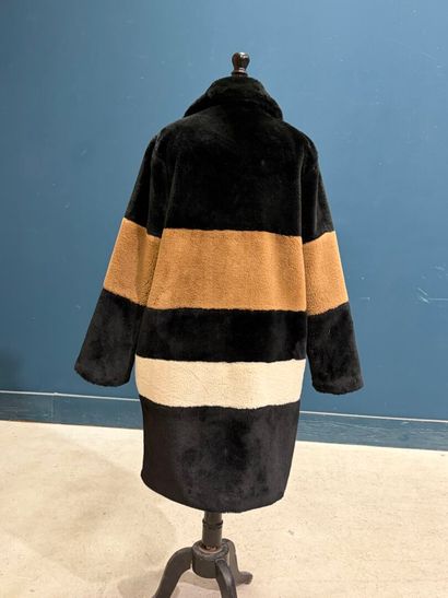 GEORGES RECH
Manteau imitation fourrure à...