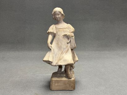 Friedrich Goldscheider (1845 - 1897) éditeur.
Fillette...