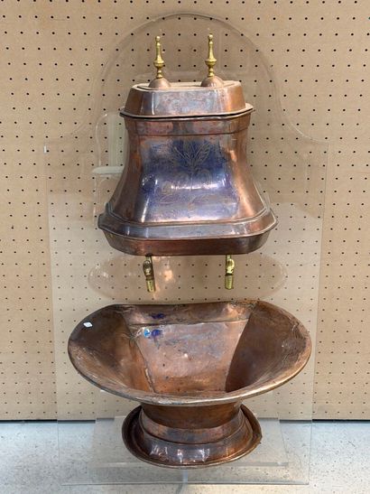 Fontaine en cuivre support plexis
XIX°
115...