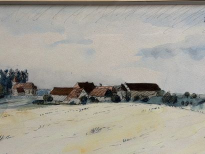 François BROCHET (1925-2001)
Champs dans...