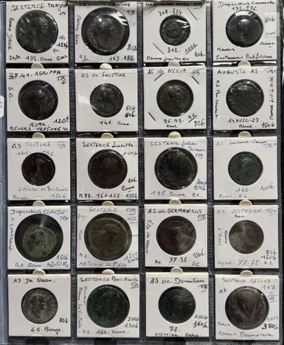 Collection de 40 monnaies romaines