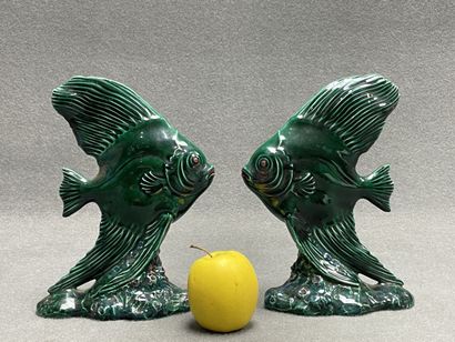 Santiago-Rodriguez BONOME (1901-1995). 
Paire...