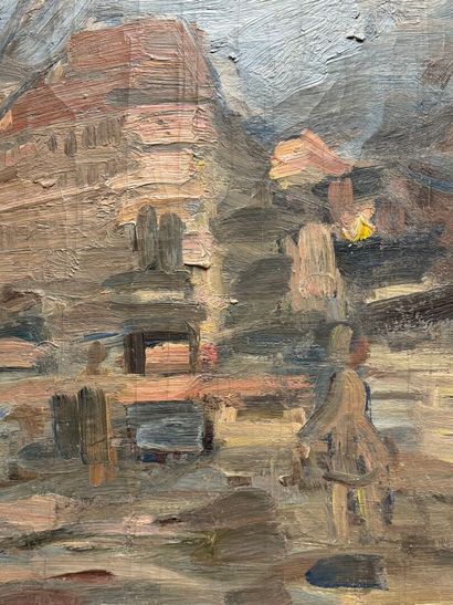 Pierre GOGOIS ( 1935)
Parc.
huile sur toile...