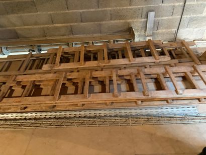 Stock sur la mezzanine: trame, filets de...