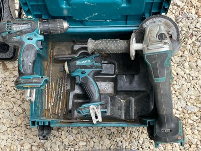 Coffret MAKITA: visseuse- devisseuse, clé...