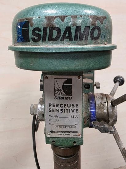 Perceuse à colonne SIDAMO
H: 70 cm