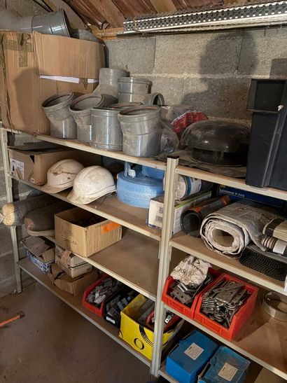 Stock quincaillerie mezzanine gauche: 3 raccords...