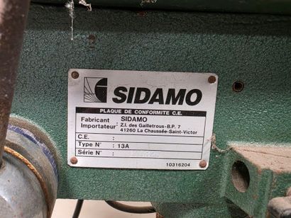 Perceuse à colonne SIDAMO
H: 70 cm